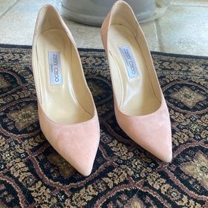 Pale pink Jimmy Choo heels